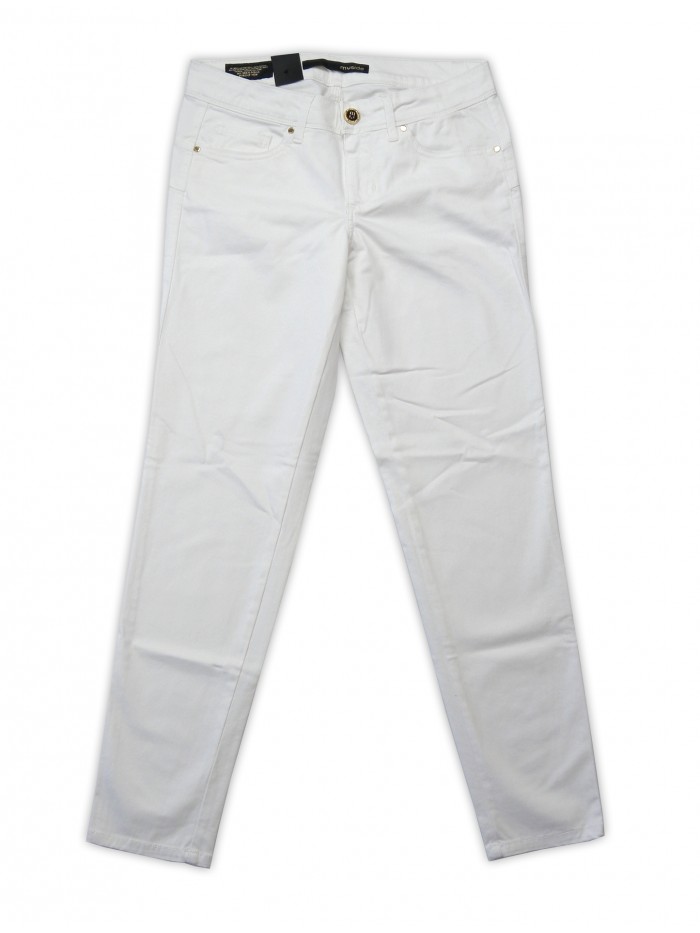 MYSIDE Jeans Donna Art. Onix Capri Bianco MYSIDE Jeans Donna Art. Onix Capri Bianco