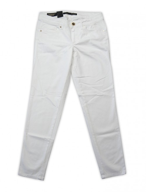 MYSIDE Jeans Donna Art. Onix Capri Bianco MYSIDE Jeans Donna Art. Onix Capri Bianco