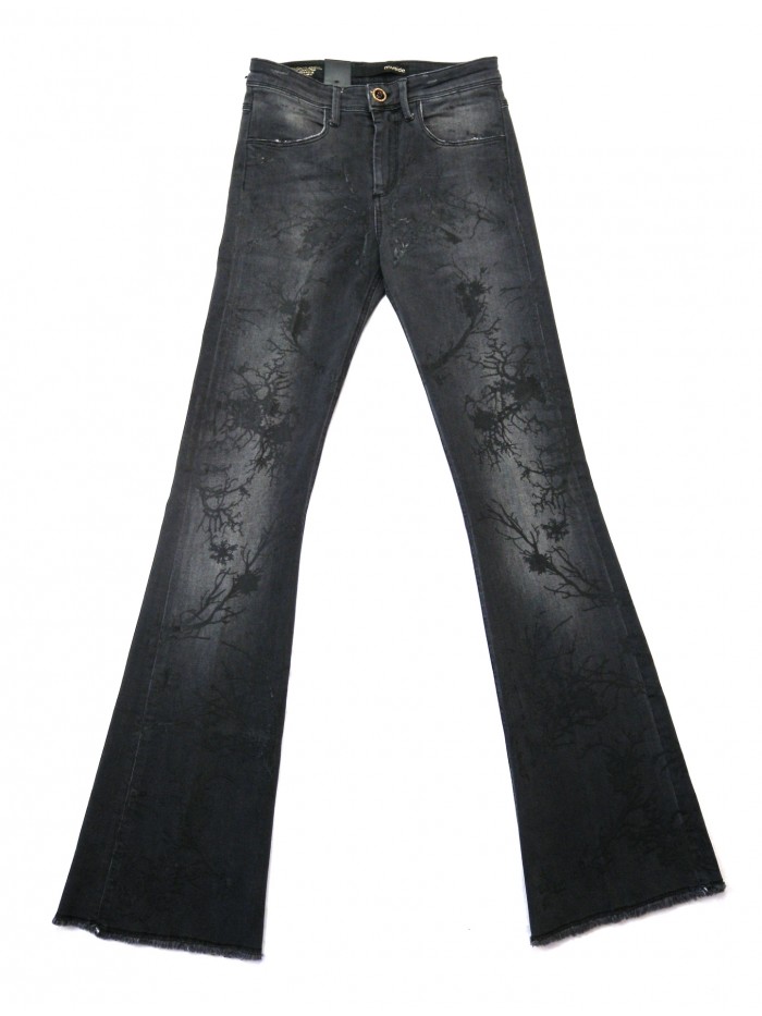MYSIDE Jeans Donna Art. Topazio Fiori Nero MYSIDE Jeans Donna Art. Topazio Fiori Nero