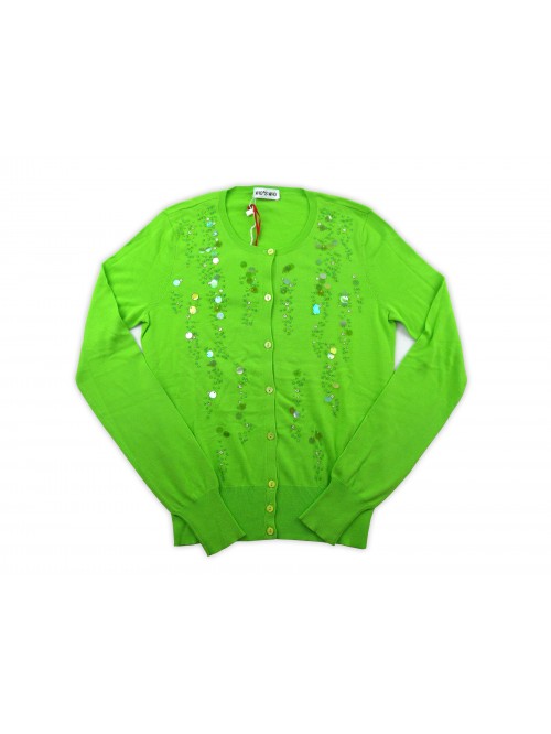 Who's Who Cardigan Woman Short Sequins Who's Who Cardigan Woman Short Sequins