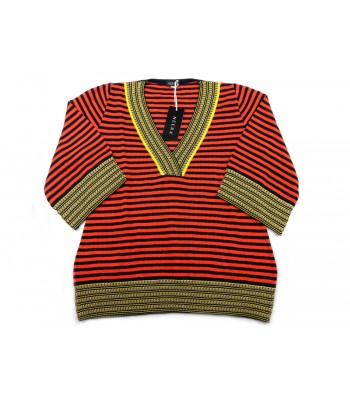 Neera Lurex Women's Striped Shirt