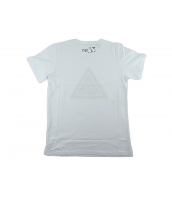 Zeusedera Women's T-Shirt Print White Triangle 2