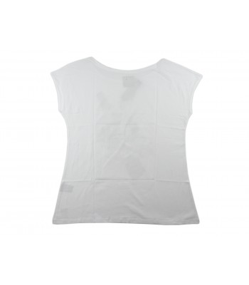 Zeusedera T-Shirt Donna Art. Sense 4 Stampa Uomo Bianco 2