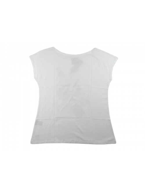 Zeusedera Women's T-Shirt Art. Sense 4 Print White Man