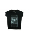 Zeusedera Women's T-Shirt Art. E18-2044 Women's Black Print