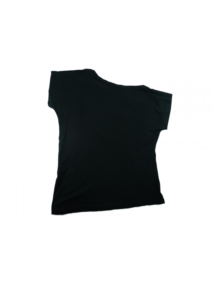 Zeusedera Women's T-Shirt Art. E18-2046 Black Hand Print