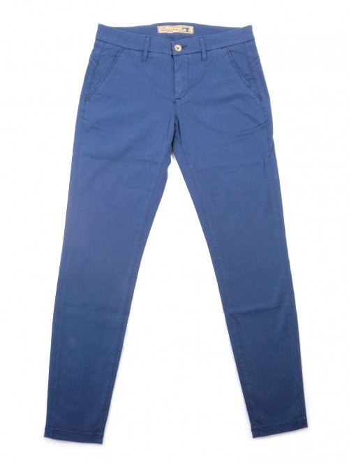 Latinò Woman Trousers Art. Sibilla Blu Avion 1061 Latinò Woman Trousers Art. Sibilla Blu Avion 1061