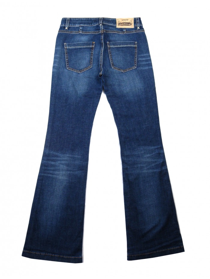 Latinò Women's Jeans Art. Elettra Dark Blue W121