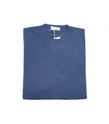 Cashmere Company Man Shirt Art. EU108521 Blue Cash