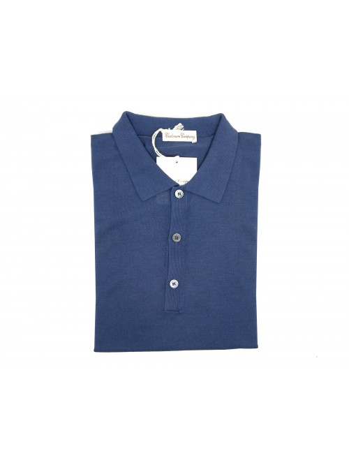 Cashmere Company Man Polo Art. EU108526 Blue Cash Cashmere Company Man Polo Art. EU108526 Blue Cash