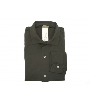 H9 53 Camicia Uomo Mod. Amalfi HS2193 Marrone