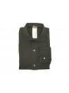 H9 53 Camicia Uomo Mod. Amalfi HS2193 Marrone