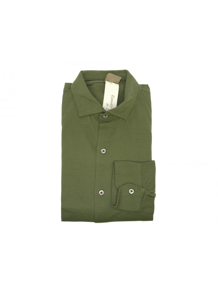 H9 53 Man Shirt Mod. Amalfi HS2193 Military Green H9 53 Man Shirt Mod. Amalfi HS2193 Military Green