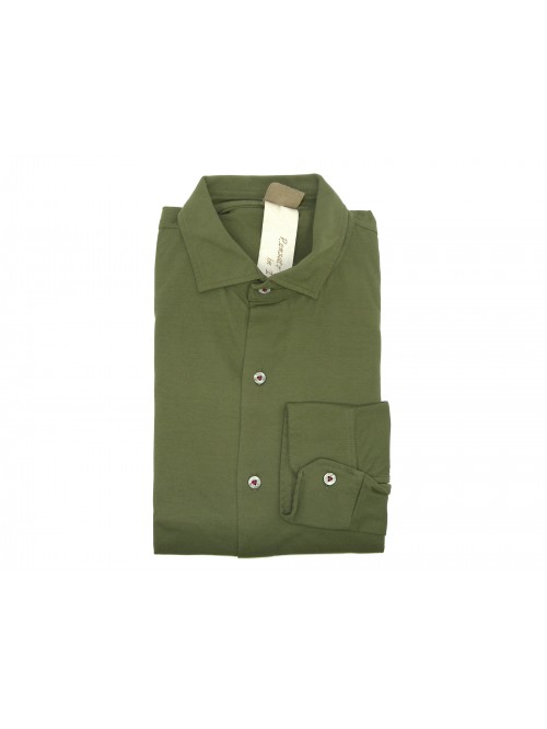 H9 53 Camicia Uomo Mod. Amalfi HS2193 Verde Militare H9 53 Camicia Uomo Mod. Amalfi HS2193 Verde Militare