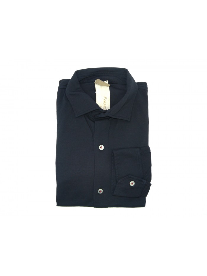 H9 53 Camicia Uomo Mod. Amalfi HS2193 Blu Notte H9 53 Camicia Uomo Mod. Amalfi HS2193 Blu Notte