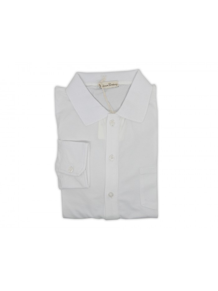 Cashmere Company Camicia Uomo Art. PV108123 Bianco Cashmere Company Camicia Uomo Art. PV108123 Bianco