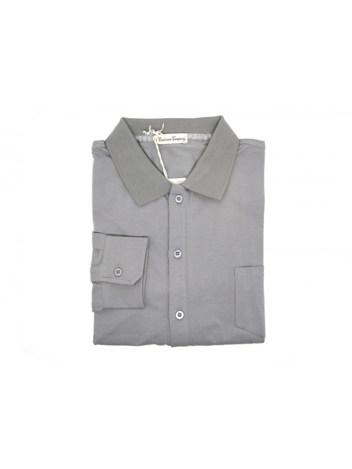 Cashmere Company Man Shirt Art. PV108123 Gray Cashmere Company Man Shirt Art. PV108123 Gray