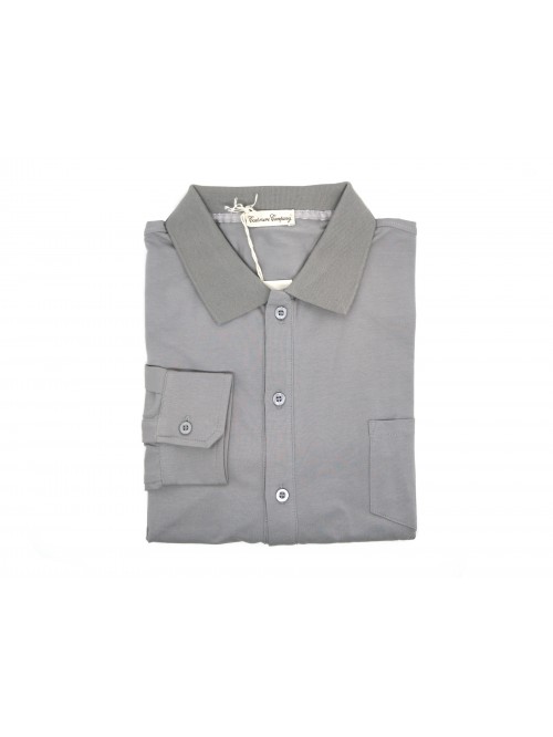 Cashmere Company Camicia Uomo Art. PV108123 Grigio Cashmere Company Camicia Uomo Art. PV108123 Grigio