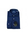 Harry & Sons Man Shirt Art. 66611 Blue Texture