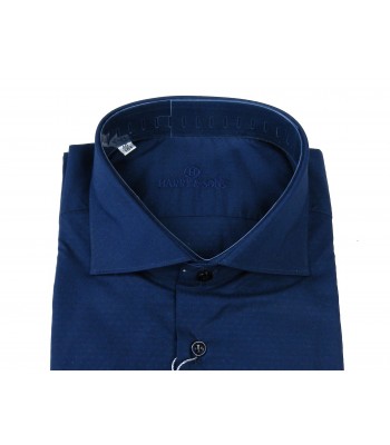 Harry & Sons Camicia Uomo Art. 508MM2 Puntinato Blu 2