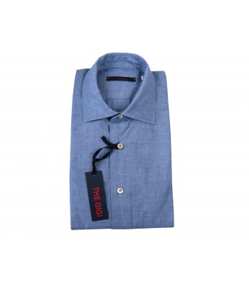 The Gigi Man Shirt Art. J916 600 Dèlavè Light Blue