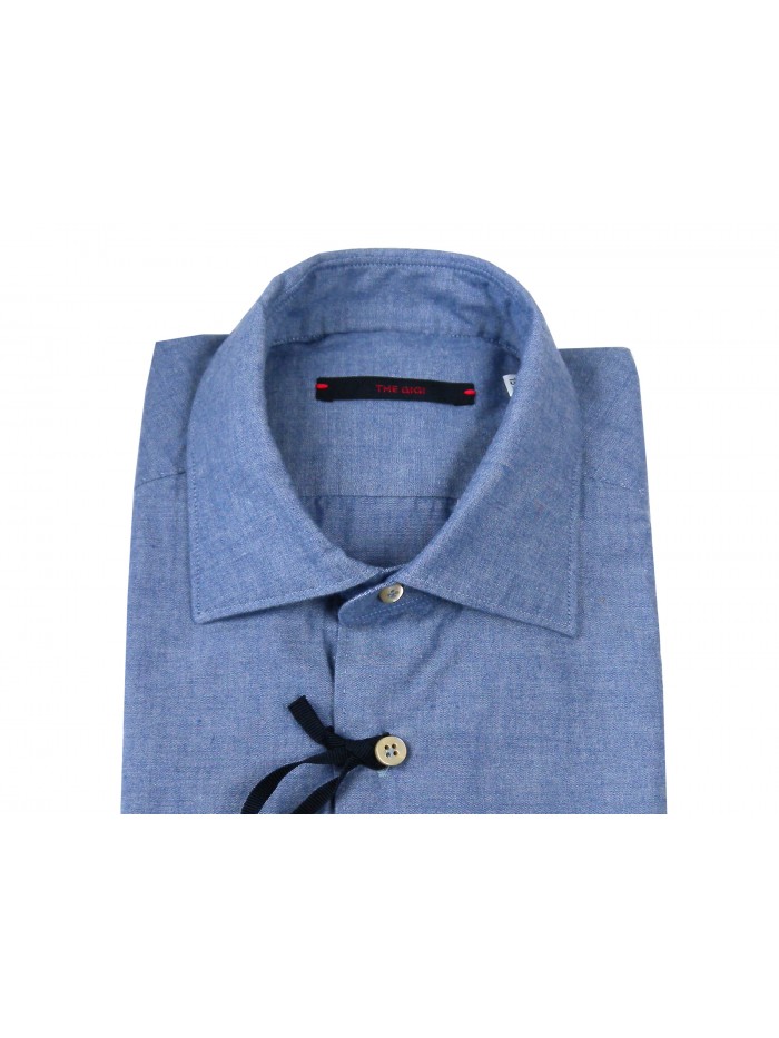 The Gigi Man Shirt Art. J916 600 Dèlavè Light Blue