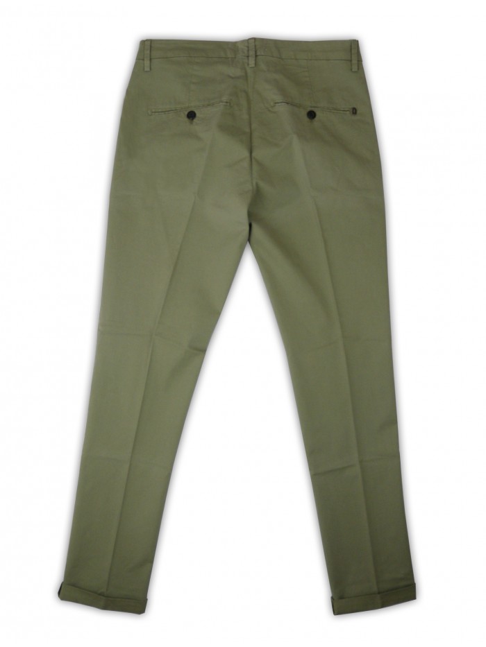 Dondup Pantalone Uomo Mod. UP235 Gaubert Col 640 Militare