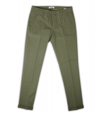 Dondup Pantalone Uomo Mod. UP235 Gaubert Col 640 Militare