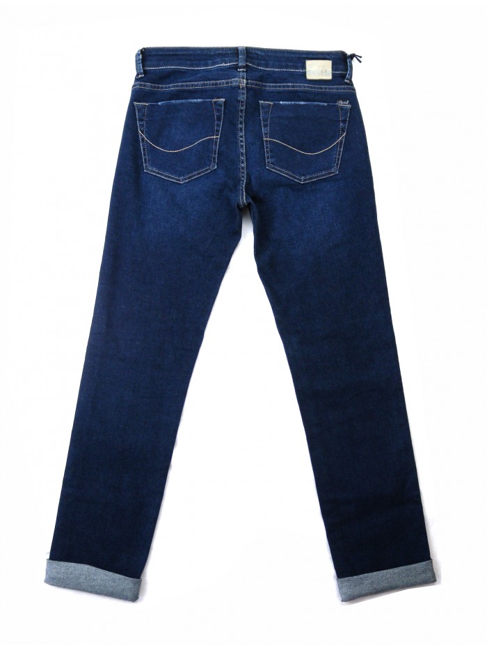 Atelier Cigala's Jeans Woman Mod. 117H Straight