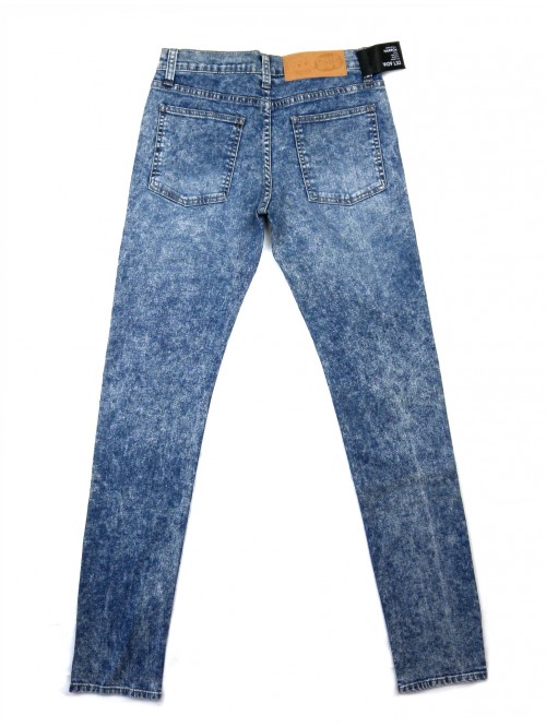 Cheap Monday Unisex Jeans Narrow Low Waist Washed Buttons