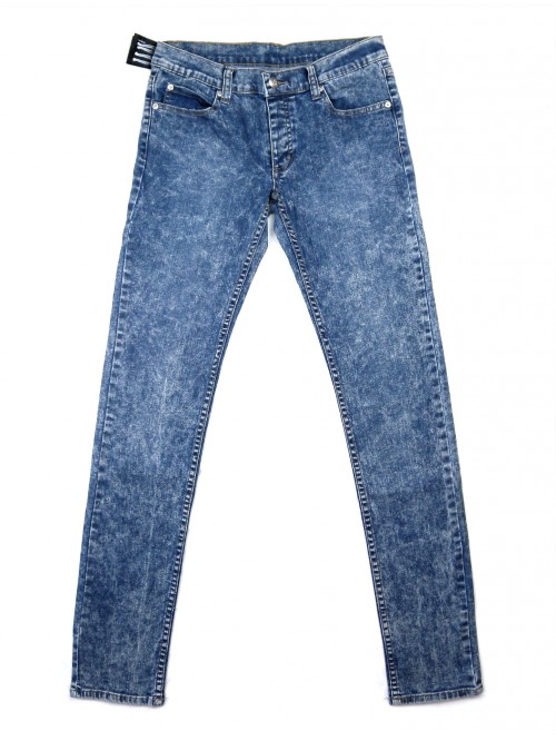 Cheap Monday Unisex Jeans Narrow Low Waist Washed Buttons Cheap Monday Unisex Jeans Narrow Low Waist Washed Buttons