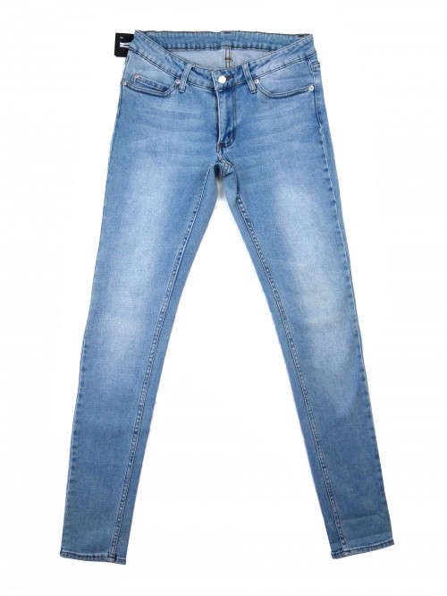 Cheap Monday Jeans Donna Low Waist Stonewash Blue