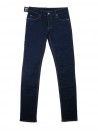 Cheap Monday Jeans Unisex Narrow Onewash Blue Bottoni