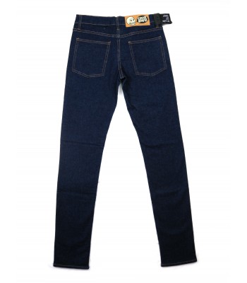 Cheap Monday Jeans Unisex Narrow Onewash Blue Bottoni 2