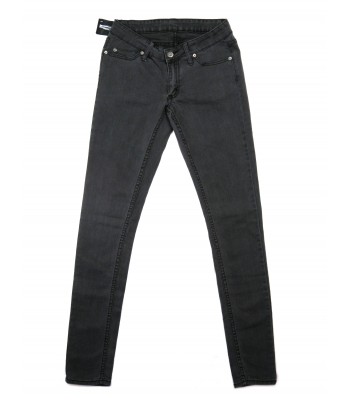 Cheap Monday Women's Slim Jeans Stonewash Black Zip