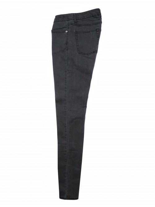 Cheap Monday Women's Slim Jeans Stonewash Black Zip