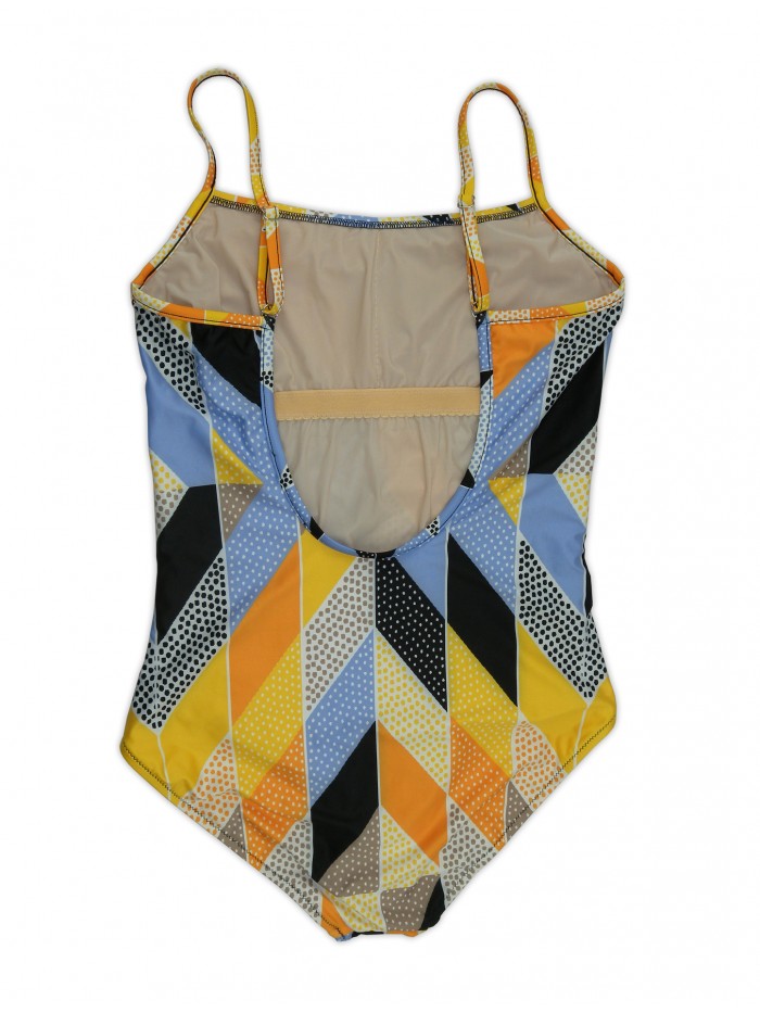 Feeling Women's Swimsuit Whole Yellow Justmine Cup