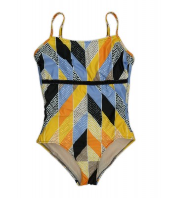 Feeling Women's Swimsuit Whole Yellow Justmine Cup