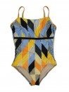 Feeling Women's Swimsuit Whole Yellow Justmine Cup