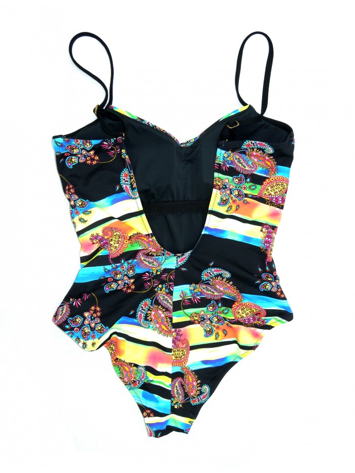 Genius Costume da Bagno Donna Intero Serie 13 Cachemere Art. Tripoli