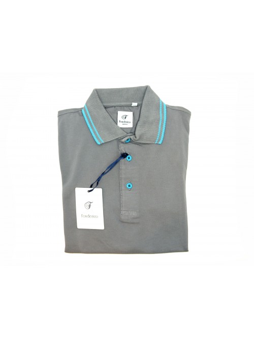 Fonderico Polo Uomo Sartoriale Art. 502 Col.06 Grigio Fonderico Polo Uomo Sartoriale Art. 502 Col.06 Grigio
