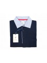 Fonderico Polo Uomo Sartoriale Art. S1709 Col.24 Blu