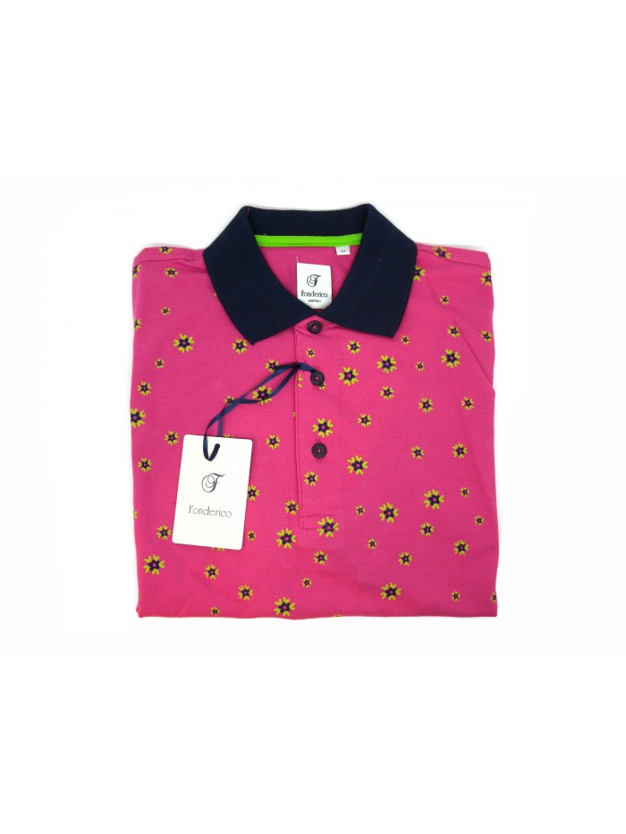 Fonderico Polo Uomo Sartoriale Art. Style New 2 Col. 03 Fucsia Fonderico Polo Uomo Sartoriale Art. Style New 2 Col. 03 Fucsia