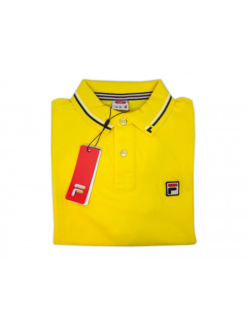 FILA Men's Polo Shirt Art. 3920000807 Yellow FILA Men's Polo Shirt Art. 3920000807 Yellow