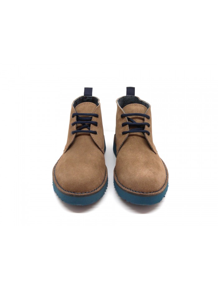 Drudd Man shoe Art. Eddy20 Cam Croste suede Taupe