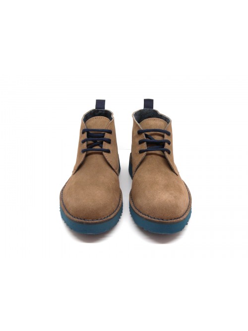 Drudd Man shoe Art. Eddy20 Cam Croste suede Taupe