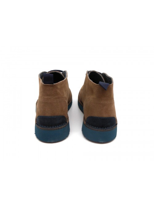 Drudd Man shoe Art. Eddy20 Cam Croste suede Taupe