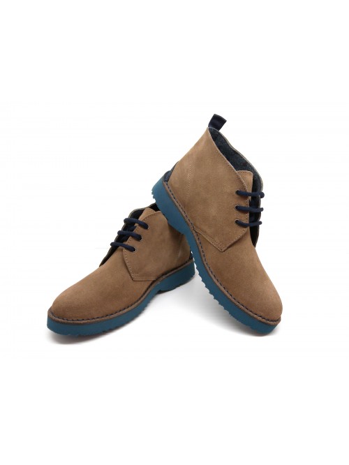 Drudd Scarpa uomo Art. Eddy20 Cam Croste Camoscio Taupe