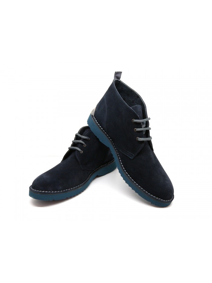 Drudd Scarpa uomo Art. Eddy20 Cam Croste Camoscio Blu