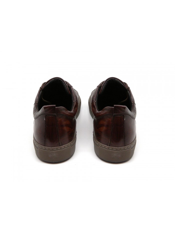 Exton Men's Shoe Art. Vintage Veal Brushed Mahogany / Rustic